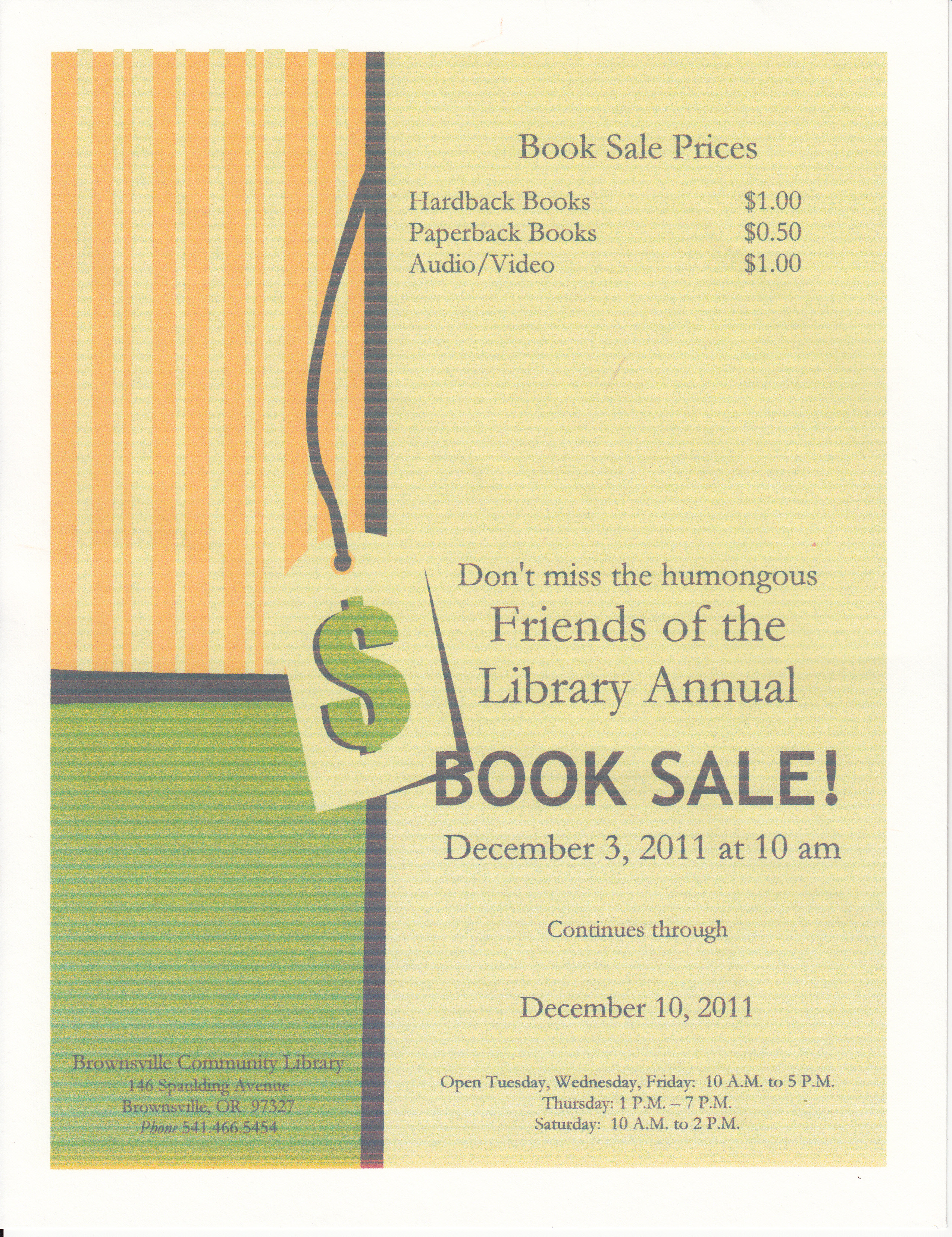 Friends of the Library Book Sale