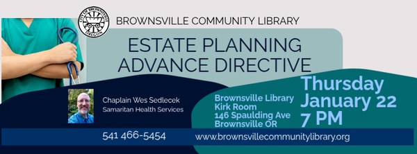 2026 0122 Estate Planning Advance Directive