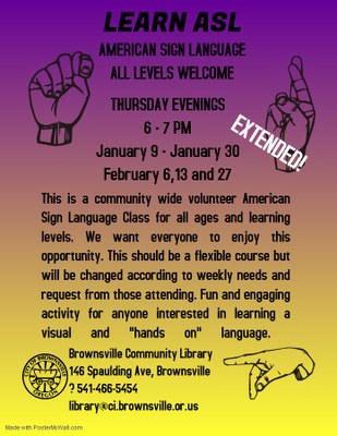 American Sign Language American Sign Language