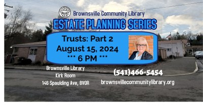 Estate Planning: Trusts Part 2 Estate Planning: Trusts Part 2