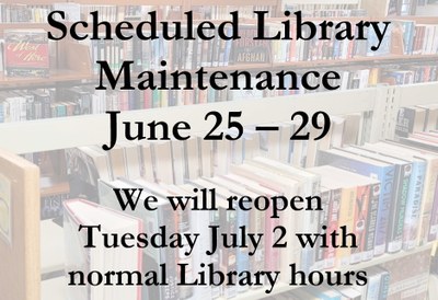 Maintenance Closure