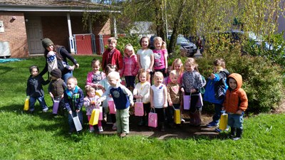 Parents and Pals Egg Hunt