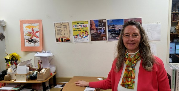 2026 0224 Librarian Sherri New Book picture 2026 0224